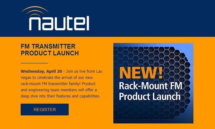 New Nautel FM Transmitter! 